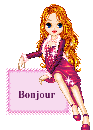 Gif animé bonjour